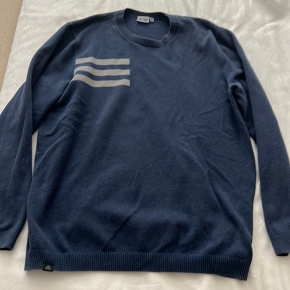 adidas Other - Adidas Men’s Golf Sweater 3 stripe. Stretch fabric-size large- Lightly worn